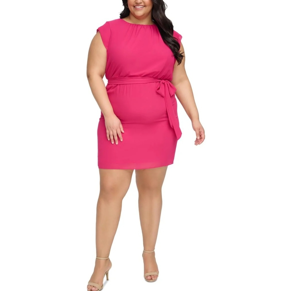 Jessica Howard Pink Midi Dress
